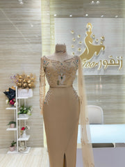 Custom-made evening dress